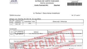 Obținere extras de carte funciară – tipuri și servicii juridice